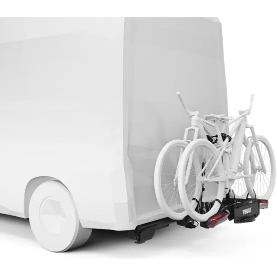 Provides full access to your rear door, even with bikes loaded
