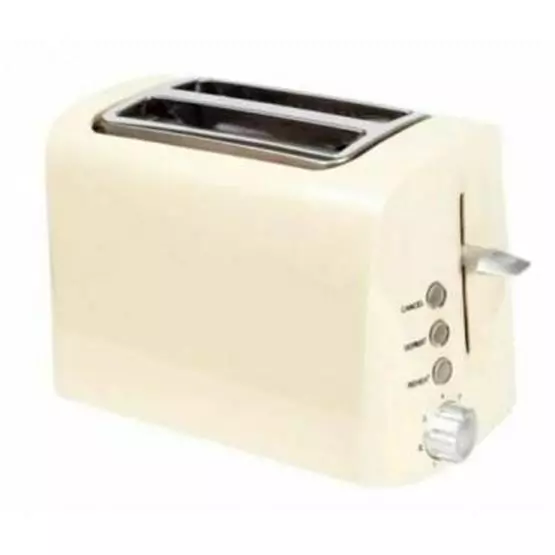 Via Mondo Toast IT Toaster 240V/950W Cream image 1