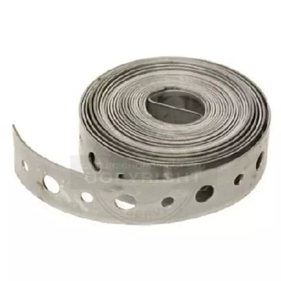 Roll 4.5M Of Punched WaterTank Mounting Strap image 1