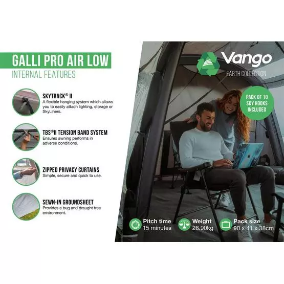 Vango Galli Pro Air Driveaway Awning image 73