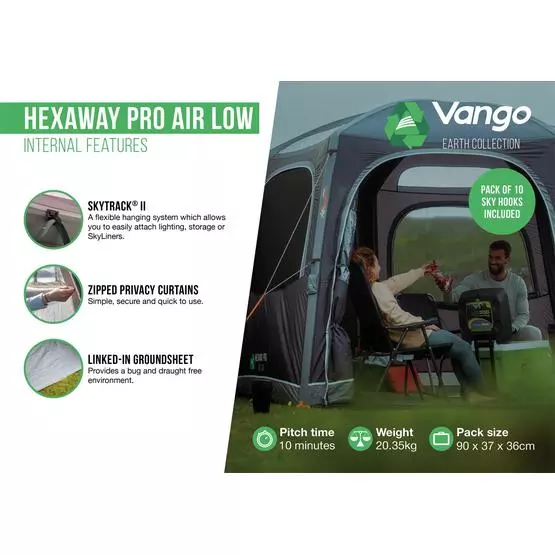 Vango HexAway Pro Air Driveaway Awning image 74