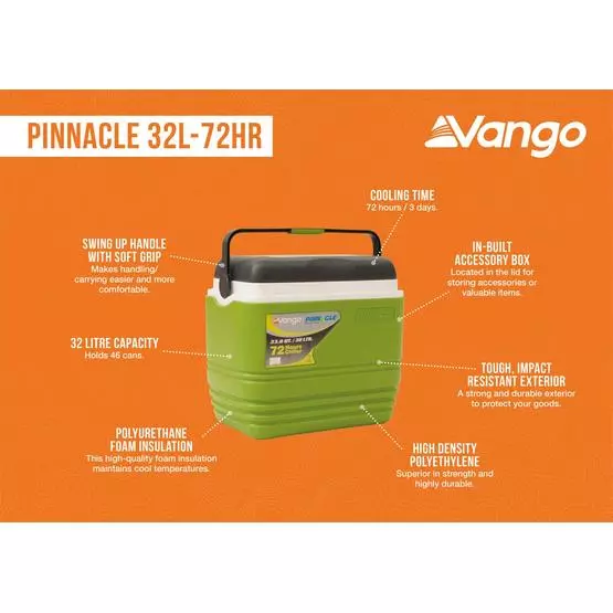 Vango Pinnacle 32L Coolbox (72Hr) image 2