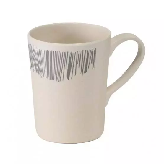 Vango Bamboo 350ml  Mug - Grey Stripe image 1