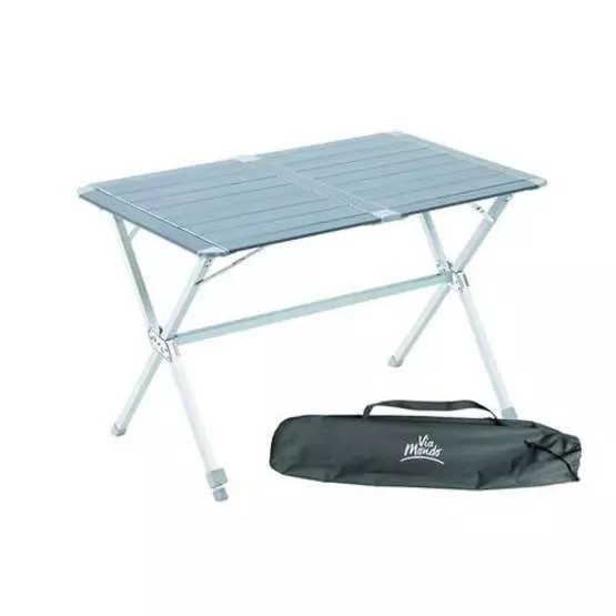 Slatted online camping table
