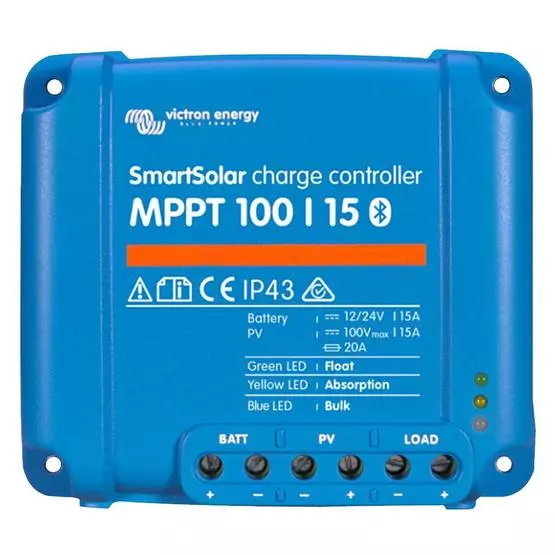 Victron 100/15 SmartSolar MPPT Charge Controller/Regulator (15A) image 1