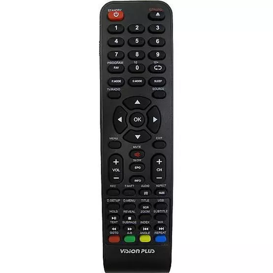 Vision Plus TV Remote Control (2014-15 Model year) image 1