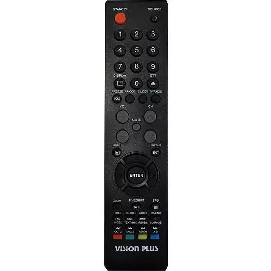 Vision Plus TV Remote Control 2016-17 Model year image 1