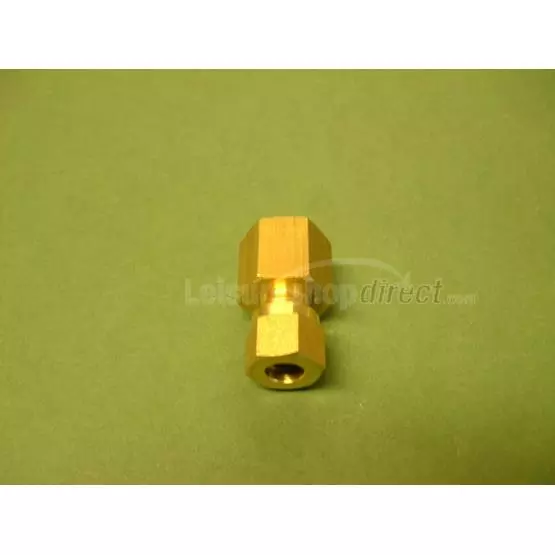 Wade 8 mm x 1/4" straight adaptor, comp x female image 1