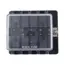 10 Fuse Fusebox with RED Light image 1