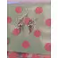 cute stud style ice cream earrings great christmas/ birthday caravan gift image 1