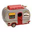 1950s vintage caravan polyresin birdhouse image 1