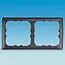 C-Line 2 Way Face Plate -Dark Grey image 1