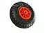 Maypole 260mm Plastic Wheel with Pneumatic Tyre for Jockey Wheels image 1