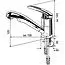 Reich Single Lever Mixer - Keramik Color, Chrome, with microswitch image 2