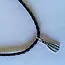 Fin charm on leather necklace Flipper great christmas/ birthday present image 2