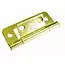 50mm Flush Brass Hinge image 1