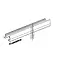 Omnistor 5002 Awning Outside and Inside Lead Rail White 1.4m image 1