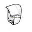 Omnistor 5002 Awning LH & RH Sidecap Assembly Aluminium image 1