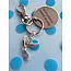 'Home Sweet motorhome' Key ring with fishing (fisherman and boat) charm great christmas/ birthday gift image 4