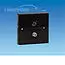 TV/Satellite socket black (PDL) image 1