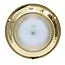 AAA 12V Brass Dome Light Natural White LED 168mm 5" Dome image 1