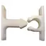 AG Horseshoe Catch Nylon-White image 1