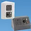 C-Line 2 Way Angled Socket - Dark Grey image 2