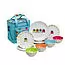 Camper Smiles 12 pc Melamine Dinner Set with 16ltr cool bag image 1