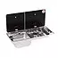 CAN Randi Hob & LH Sink 716 x 340mm (Double Glass Lid / 2 Burners / Piezo) image 1