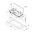 CAN Randi Hob & RH Sink Unit 765 x 355mm (Single Glass Lid / 2 Burners / Piezo) image 2