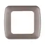 CBE 1 Way Nickel Flatline Decorative Frame image 1