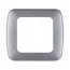 CBE 1 Way Silver Flatline Decorative Frame image 1