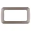 CBE 2 Way Nickel Flatline Decorative Frame image 1