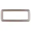 CBE Nickel 3 Way Flatline Decorative Frame image 1