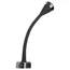 Dimatec black flexible reading light with USB image 1