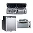 Dometic Fridge, Grill, Hob/Sink Unit Bundle (Sink on Right, 9222 Model) image 1