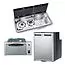 Dometic Fridge, Grill, Hob/Sink Unit Bundle (Sink on Right, 9722 Model) image 1