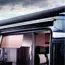 Dometic RT100 Illuminated Rain Gutter Jet Black RHD image 2