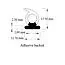 Door seal, self adhesive image 1