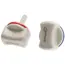 Elegance Tap/Shower Knob white- PAIR image 3