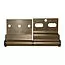 Ellbee door hinge brown LH - for static caravan image 1