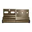 Ellbee door hinge brown RH - for Static caravan image 1