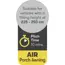 Falcon Pro 390 air porch awning - mid grey image 6
