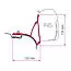 Fiamma Awning Kit VW T5 Transporter Multivan image 2