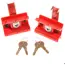 Fiamma Top Box Lock & Key (Pair) image 1