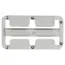 Froli Stem Glass Holder Grey x 2 Pcs image 2