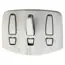 Froli Triple Wall Hook Kit Grey image 1
