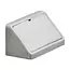 Hafele Furniture Joint Block With Cap In Light Grey (Single) image 1