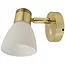 Gold LED Reading Light with Opal Glass (Cool White / Touch Dimmable) image 1