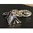 HAPPY CAMPER KEY RING WITH TENT, CAMERA AND CAMP SIGN CHARMS image 2
